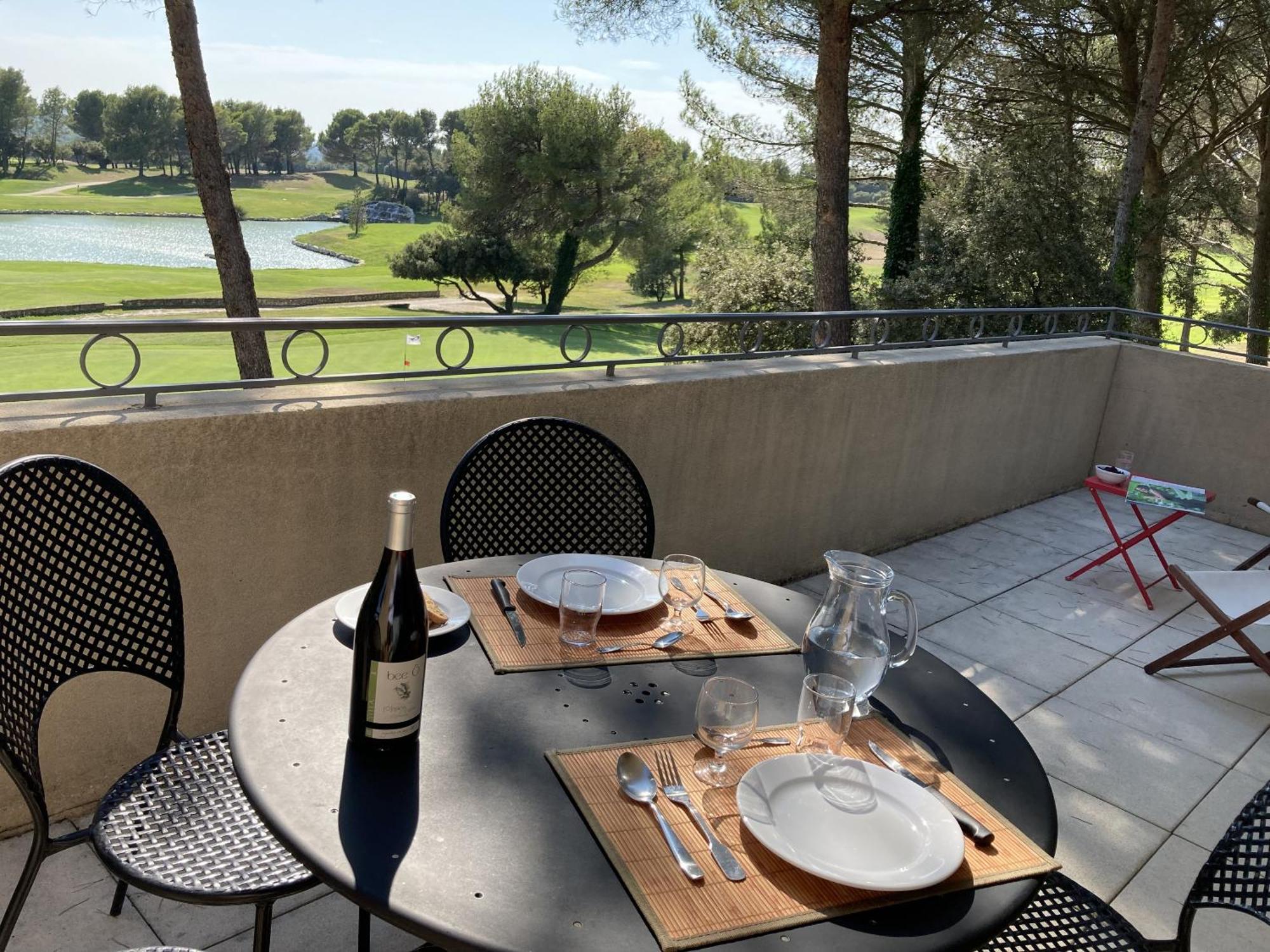 La Perle Du Golf -magnifique Vue Clim Linge Golf 6p Piscine Tennis Apartment *